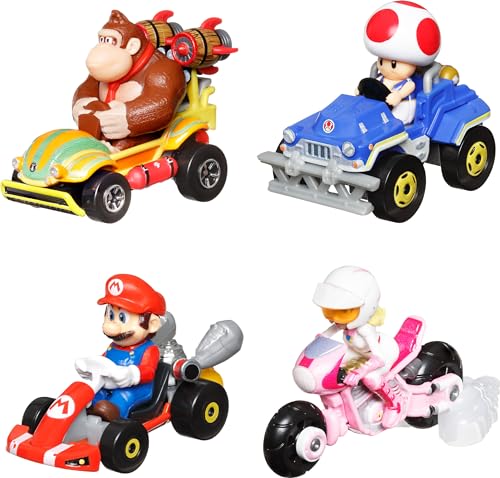 HOT WHEELS - Mario Kart Pack 4 carros HKD43 von Hot Wheels