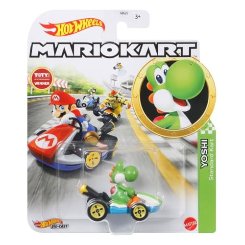 Hot Wheels Mario Kart Yoshi, Standard-Kart von Hot Wheels