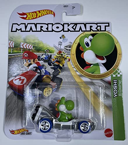 Hot Wheels - Mario Kart - Yoshi B-Dasher - 2023 - Mint/NrMint Schiffe in Luftpolsterfolie verpackt in einer Box Hot Wheels - Mario Kart - Yoshi B-Dasher - 2023 - Mint/NrMint Schiffe in Luftpolsterfolie verpackt in einer Box von Hot Wheels