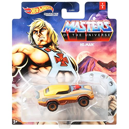 Hot Wheels Masters of The Universe [Skeletor] und [He Man] Set mit 2 Figuren Cars von Hot Wheels