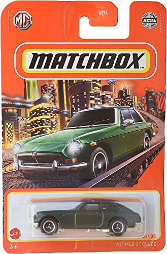 Hot Wheels Matchbox 1971 MGB GT Coupe - Grün 42/100 von Hot Wheels