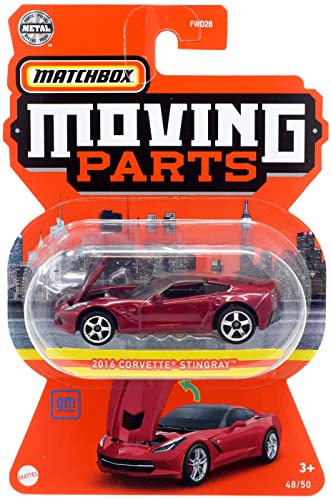 Hot Wheels Matchbox 2016 Corvette Stingray, Moving Parts 48/50 von Hot Wheels
