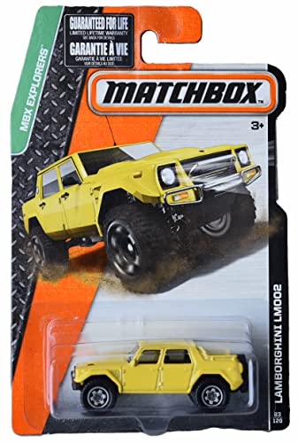 Hot Wheels Matchbox Lamborghini LM002, Explorers 83/120 - Gelb Hot Wheels Matchbox Lamborghini LM002, Explorers 83/120 - Gelb von Hot Wheels