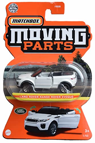 Hot Wheels Matchbox Land Rover Range Rover Evoque, Moving Parts 1/50 [White] - Range Rover Evoque von Hot Wheels