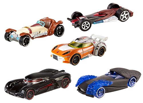 Hot Wheels Mattel CKK83 - Star Wars Episode VII Character Car, 5-er Pack Hot Wheels Mattel CKK83 - Star Wars Episode VII Character Car, 5-er Pack von Hot Wheels