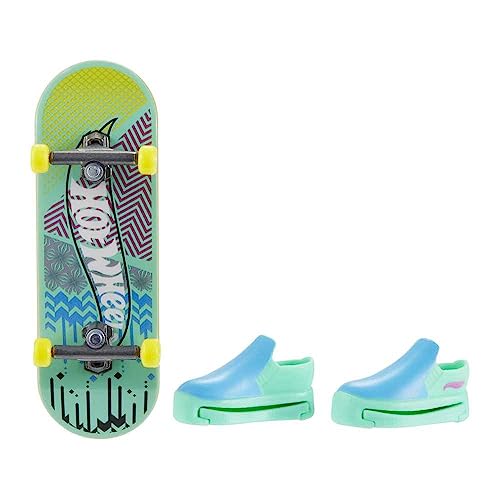 Hot Wheels Mattel Mini Monopatin, inkl. Schuhe, Verschiedene Modelle, Mehrfarbig (HGT54) von Hot Wheels