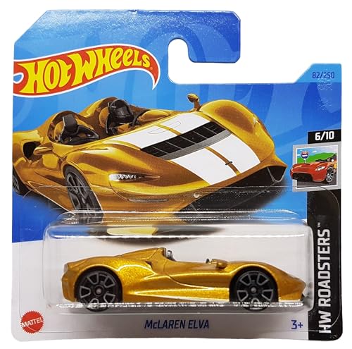 Hot Wheels - McLaren Elva - HW Roadsters 6/10 - HKH40 - Short Card - Gold metallic - Mattel 2023 Hot Wheels - McLaren Elva - HW Roadsters 6/10 - HKH40 - Short Card - Gold metallic - Mattel 2023 von Hot Wheels