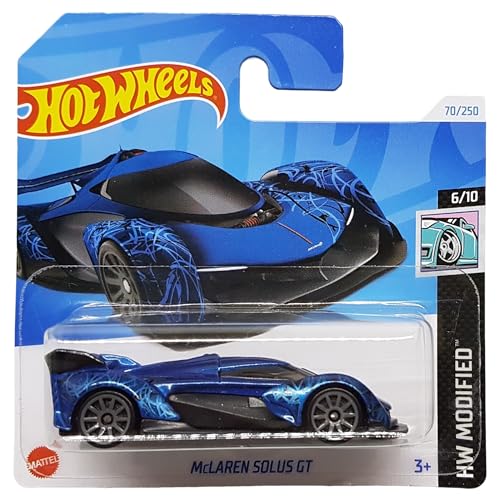 Hot Wheels - McLaren Solus GT - HW Modified 6/10 - HTB68 - Short Card - Single Seater Hypercar - Mattel 2024 von Hot Wheels