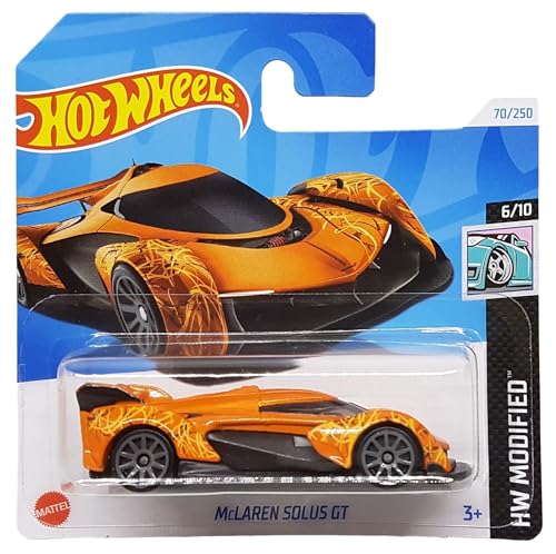 Hot Wheels - McLaren Solus GT - HW Modified 6/10 - HTD14 - Short Card - Sportwagen - orange - Mattel 2024-1:64 Hot Wheels - McLaren Solus GT - HW Modified 6/10 - HTD14 - Short Card - Sportwagen - orange - Mattel 2024-1:64 von Hot Wheels