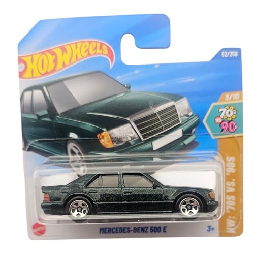 Hot Wheels - Mercedes Benz 500 E - Factory Fresh 8/10 - GTB73 - Short Card - Silbergrau metallic - Mattel 2021 Hot Wheels - Mercedes Benz 500 E - Factory Fresh 8/10 - GTB73 - Short Card - Silbergrau metallic - Mattel 2021 von Hot Wheels