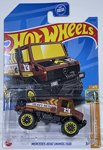 Hot Wheels - Mercedes-Benz UNIMOG 1300 - HW Haulers 4/5 - Braun - 2023 - Mint/NrMint Schiffe Luftpolsterfolie verpackt in einer Box Hot Wheels - Mercedes-Benz UNIMOG 1300 - HW Haulers 4/5 - Braun - 2023 - Mint/NrMint Schiffe Luftpolsterfolie verpackt in einer Box von Hot Wheels
