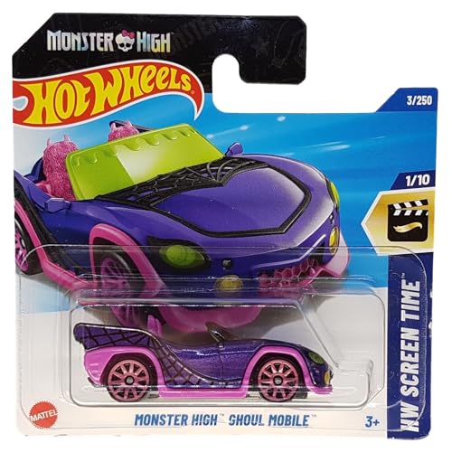 Hot Wheels - Monster High Ghoul Mobile - HW Screen Time 1/10 - HYW61 - Short Card - Mattel 2025 - 1:64 Hot Wheels - Monster High Ghoul Mobile - HW Screen Time 1/10 - HYW61 - Short Card - Mattel 2025 - 1:64 von Hot Wheels