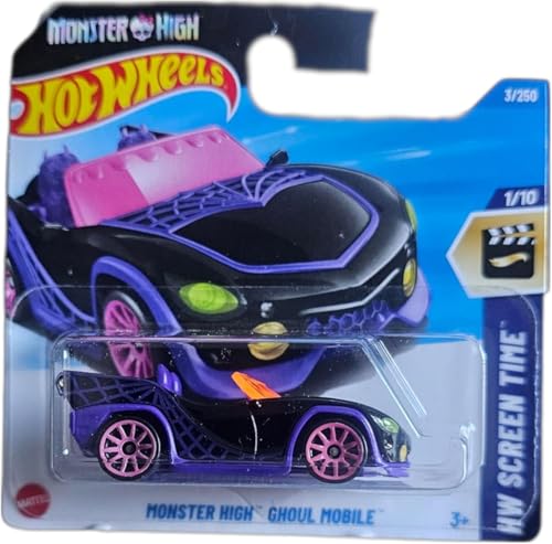 Hot Wheels - Monster High Ghoul Mobile - HW Screen Time 1/10 - HYX62 - Short Card - Mattel 2025-1:64 Hot Wheels - Monster High Ghoul Mobile - HW Screen Time 1/10 - HYX62 - Short Card - Mattel 2025-1:64 von Hot Wheels