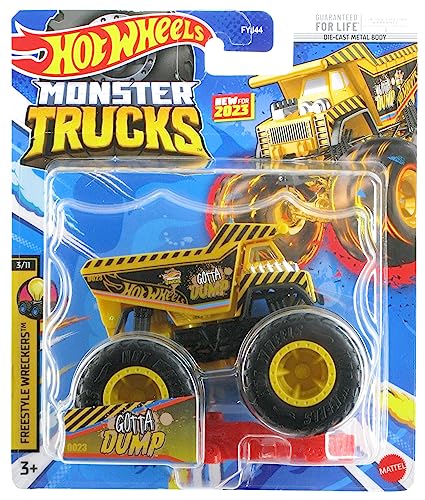 Hot Wheels Monster Trucks 2023 #0023 Freestyle Wreckers #3/11 Gotta Dump von Hot Wheels