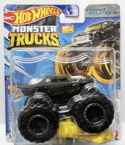 Hot Wheels Monster Trucks Neu für 2023 Maßstab 1:64 (Night Shifter 3/7 HWMT Back to Basics) von Hot Wheels