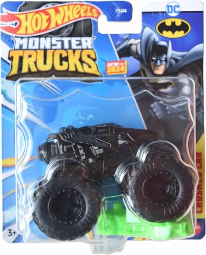 Hot Wheels Monster Trucks Batman Tumbler 1:64 Scale Crash Attack Super Smash von Hot Wheels