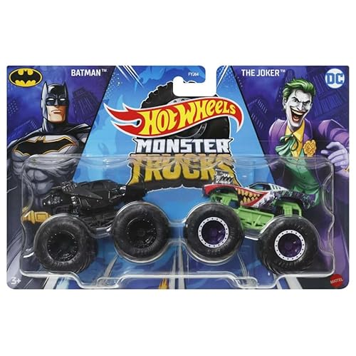 Hot Wheels Monster Trucks Batman vs The Joker 2 Pack Hot Wheels Monster Trucks Batman vs The Joker 2 Pack von Hot Wheels