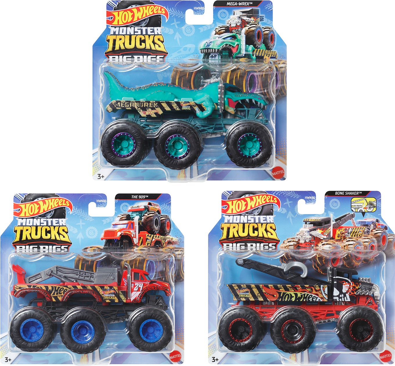 Hot Wheels Monster Trucks Big Rigs Abschleppauto Gemischte Auswahl Hot Wheels Monster Trucks Big Rigs Abschleppauto Gemischte Auswahl von Hot Wheels
