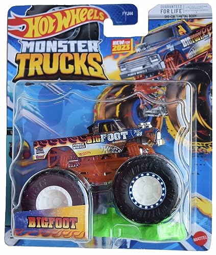 Hot Wheels Monster Trucks Bigfoot, Mash & Crash 1/4 Connect and Crash Car Hot Wheels Monster Trucks Bigfoot, Mash & Crash 1/4 Connect and Crash Car von Hot Wheels