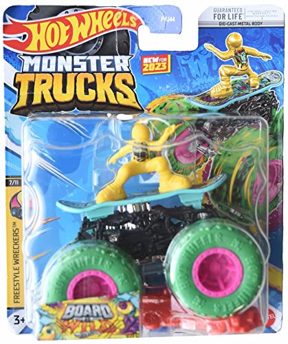 Hot Wheels Monster Trucks Board Wild, Connect and Crash Freestyle Wreckers 7/11 Hot Wheels Monster Trucks Board Wild, Connect and Crash Freestyle Wreckers 7/11 von Hot Wheels