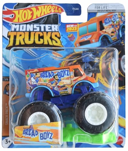 Hot Wheels Monster Trucks Brot Jungen, Snack-Pack 1/6 inkl. Connect und Crash Car Hot Wheels Monster Trucks Brot Jungen, Snack-Pack 1/6 inkl. Connect und Crash Car von Hot Wheels