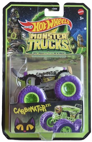 Hot Wheels Monster Trucks Carbonator, leuchtet im Dunkeln, Maßstab 1:64, Druckguss Hot Wheels Monster Trucks Carbonator, leuchtet im Dunkeln, Maßstab 1:64, Druckguss von Hot Wheels