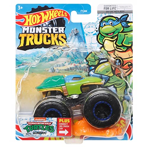 Hot Wheels Monster Trucks Cars 1:64 Ninja Turtles Leonardo HHG83 Hot Wheels Monster Trucks Cars 1:64 Ninja Turtles Leonardo HHG83 von Hot Wheels