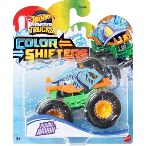 Hot Wheels - Monster Trucks Color Shiffter - Piran-ahhh/Toys von Hot Wheels