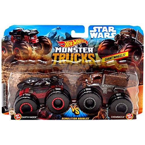 Hot Wheels Monster Trucks Demolition Doubles Star Wars Edition Darth Vader VS Chewbacca Hot Wheels Monster Trucks Demolition Doubles Star Wars Edition Darth Vader VS Chewbacca von Hot Wheels