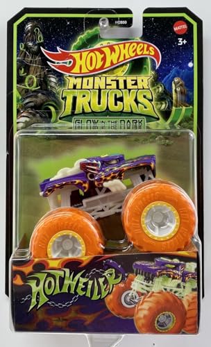 Hot Wheels Monster Trucks Glow in The Dark Trucks 1:64 (Hotweiler) von Hot Wheels