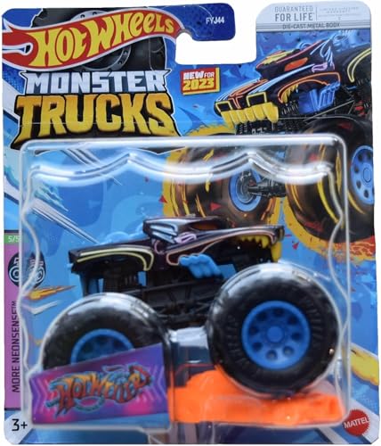 Hot Wheels Monster Trucks Hotweiler, More Neonsense 5/5 Connect and Crash Car von Hot Wheels