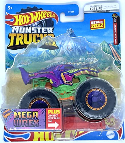 Hot Wheels Monster Trucks - MEGA WREX - Comic Book Crashers - 67/75-2022 Hot Wheels Monster Trucks - MEGA WREX - Comic Book Crashers - 67/75-2022 von Hot Wheels