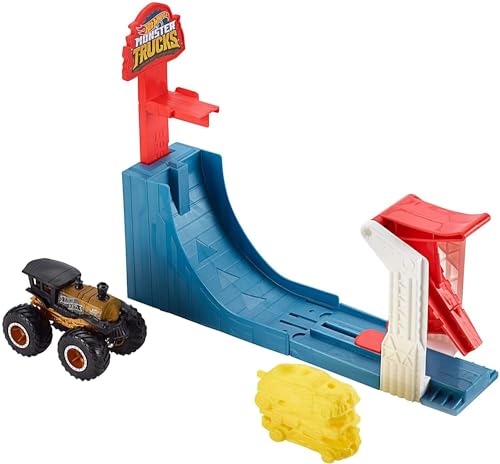 Hot Wheels Monster Trucks Mega Sprung-Blaster mit 1:64 Die-Cast Truck Hot Wheels Monster Trucks Mega Sprung-Blaster mit 1:64 Die-Cast Truck von Hot Wheels