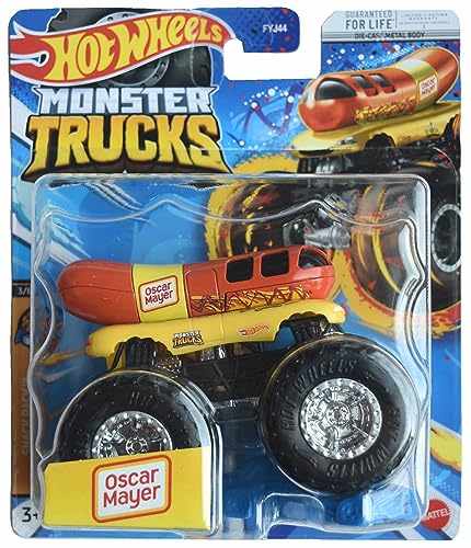 Hot Wheels Monster Trucks Oscar Mayer, Hot Dog Connect and Crash Car Hot Wheels Monster Trucks Oscar Mayer, Hot Dog Connect and Crash Car von Hot Wheels