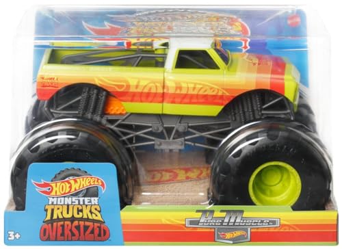 Hot Wheels Monster Trucks Oversized 1:24 Metal Die-Cast Toy Truck (2023 Pure Muscle PureMuscle) von Hot Wheels