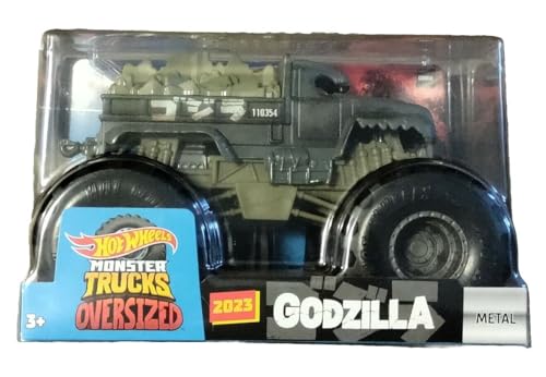 Hot Wheels Monster Trucks Oversized 1:24 Metal Die-Cast Toy Truck (King of Monsters) von Hot Wheels