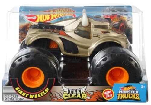 Hot Wheels Monster Trucks Oversized 1:24 Metal Die-Cast Toy Truck (Steer Clear) von Hot Wheels
