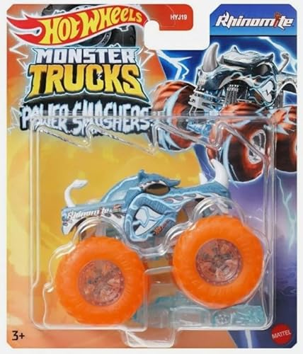 Hot Wheels Monster Trucks Power Smashers im Maßstab 1:64 (Rhinomite) von Hot Wheels