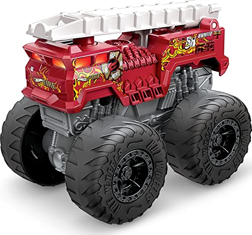 Hot Wheels Monster Trucks Roarin’ Wreckers 5 Alarm 1:43 Scale Fire Truck with Lights & Sounds, Plays Theme Song, Toy for Kids 3 Years Old & Older Hot Wheels Monster Trucks Roarin’ Wreckers 5 Alarm 1:43 Scale Fire Truck with Lights & Sounds, Plays Theme Song, Toy for Kids 3 Years Old & Older von Hot Wheels