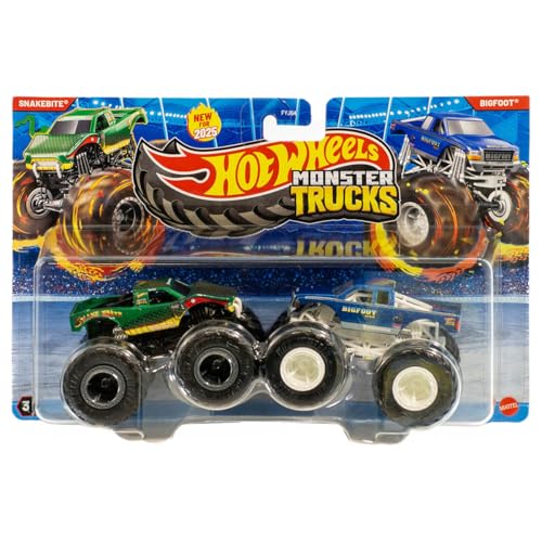 Hot Wheels Monster Trucks Snake Bite Vs Bigfoot Demolition Doubles Hot Wheels Monster Trucks Snake Bite Vs Bigfoot Demolition Doubles von Hot Wheels