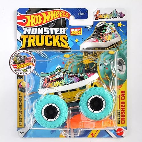 Hot Wheels Monster Trucks Sneakerhead Freestyle Wreckers 10/12 Hot Wheels Monster Trucks Sneakerhead Freestyle Wreckers 10/12 von Hot Wheels