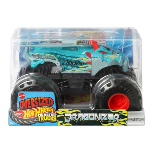 Hot Wheels Monster Trucks Spielzeugfahrzeug Robo Drache, Maßstab 1:24, für Kinder ab 3 Jahren Hot Wheels Monster Trucks Spielzeugfahrzeug Robo Drache, Maßstab 1:24, für Kinder ab 3 Jahren von Hot Wheels