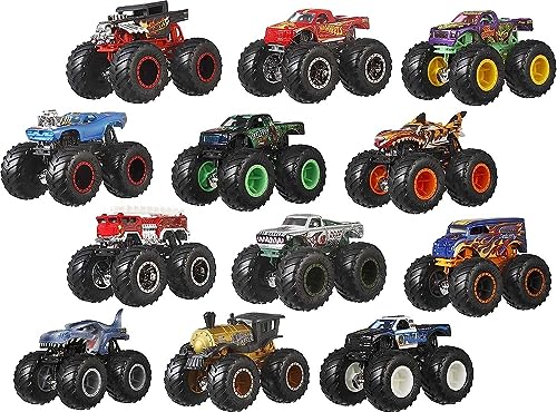 Hot Wheels Monster Trucks Ultimate Chaos! Exklusives Druckguss-Auto, 12er-Pack Hot Wheels Monster Trucks Ultimate Chaos! Exklusives Druckguss-Auto, 12er-Pack von Hot Wheels