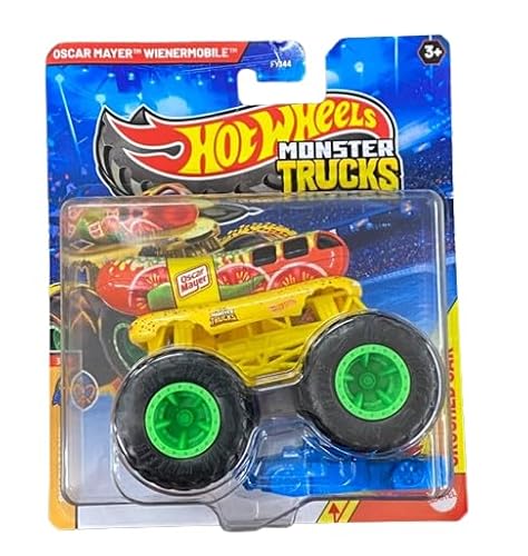 Hot Wheels Monster Trucks Wienermobile Snack Pack Series Diecast Vehicle 3/5 Hot Wheels Monster Trucks Wienermobile Snack Pack Series Diecast Vehicle 3/5 von Hot Wheels