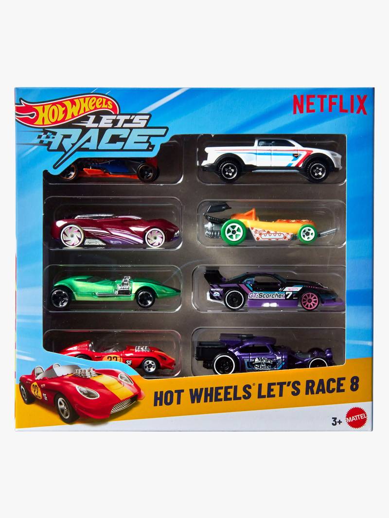 Hot Wheels Netflix Let's Race Autos 1:64 8er-Pack von Hot Wheels