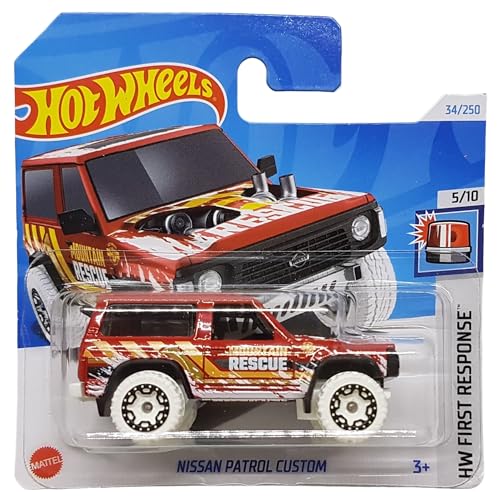 Hot Wheels - Nissan Patrol Custom - HW First Response 5/10 - HTB59 - Short Card - Mountain Rescue - Mattel 2024 von Hot Wheels