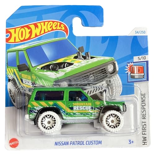 Hot Wheels - Nissan Patrol Custom - HW First Response 5/10 - HTC89 - Short Card - Mountain Rescue - Mattel 2024 - 1:64 Hot Wheels - Nissan Patrol Custom - HW First Response 5/10 - HTC89 - Short Card - Mountain Rescue - Mattel 2024 - 1:64 von Hot Wheels