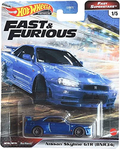 Hot Wheels Nissan Skyline GTR, [Blau] Fast Superstars 1/5 von Hot Wheels