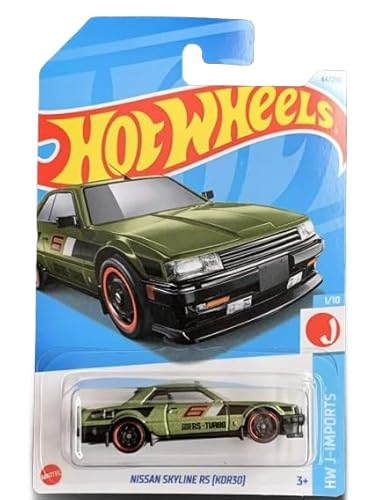 Hot Wheels Nissan Skyline RS (KDR30) Green 1/10 Scale HW J-Imports von Hot Wheels