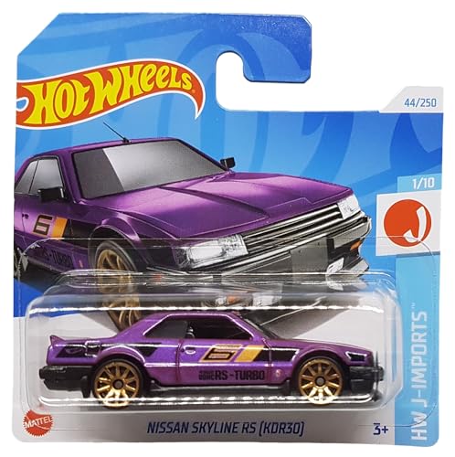 Hot Wheels - Nissan Skyline RS [KDR30] - HW J-Imports 1/10 - HTC40 - Short Card - violett metallic - Mattel 2024 von Hot Wheels